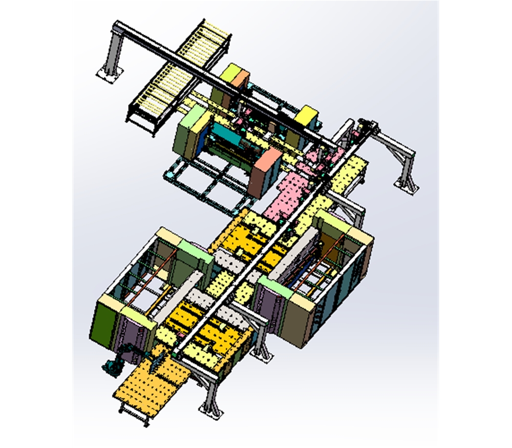 全自動非標(biāo)柔性金屬折邊生產(chǎn)線